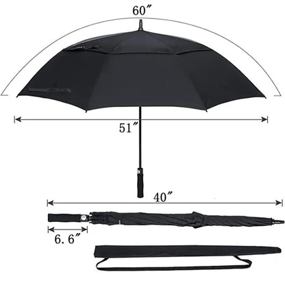 60" Automatic Open Golf Umbrella