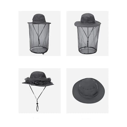 Mosquito Head Net Safari Hat