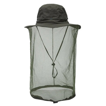 Mosquito Head Net Safari Hat