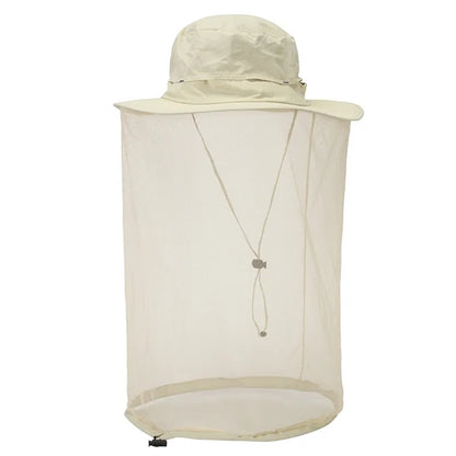Mosquito Head Net Safari Hat