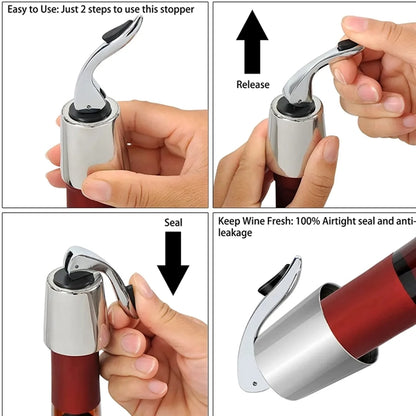Stainless Steel Wine Bottle Stopper