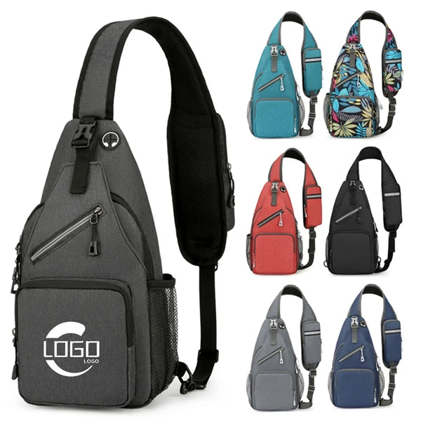 Waterproof Sling Crossbody Bag , Travel Chest Organizer.