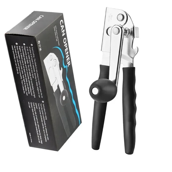 Commercial Can Opener Hand Crank Manual Heavy Duty Magnet