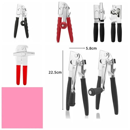 Commercial Can Opener Hand Crank Manual Heavy Duty Magnet