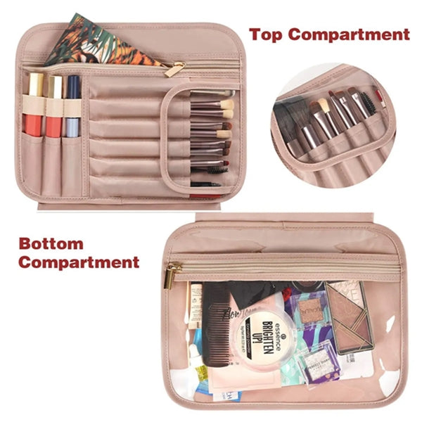Pink Travel Toiletry Hanging Bag for Women