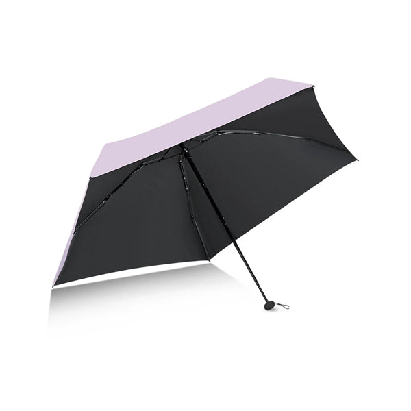 Mini Five-Fold Vinyl Folding Sun Umbrella