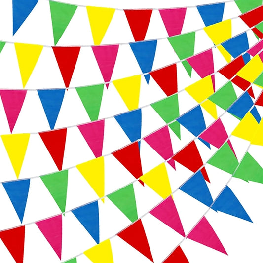 PVC Pennant Small Bunting Hanging Flag