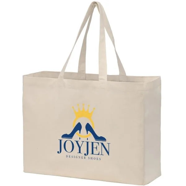 Recycled Cotton Canvas Tote Bag - Screen Print