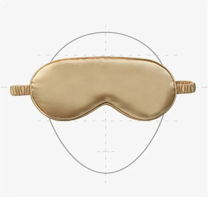 Imitation Silk Fabric Sleep Mask