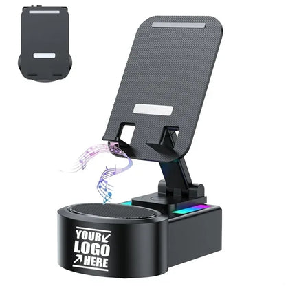 Portable Mobile Phone Holder Wireless Bluetooth Speaker Desk