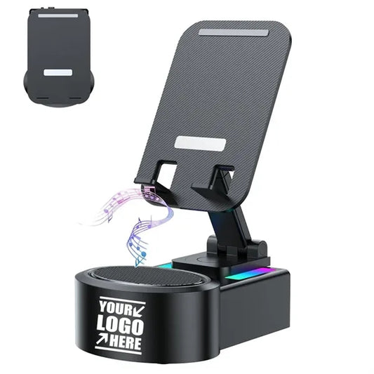 Portable Mobile Phone Holder Wireless Bluetooth Speaker Desk
