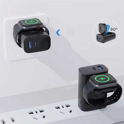 20W PD 3-in-1 Charger with Dual Ports