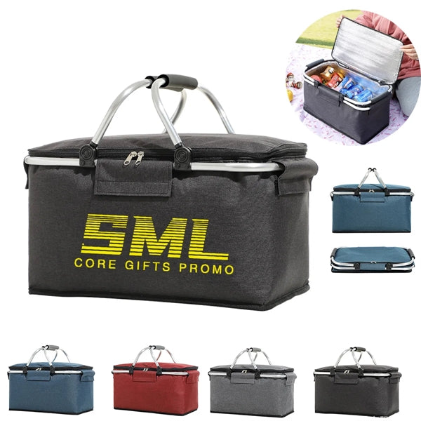 Insulated Cooler Picnic Basket