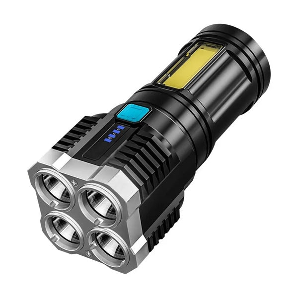 Outdoor LED Portable Home USB Rechargeable Flashlight