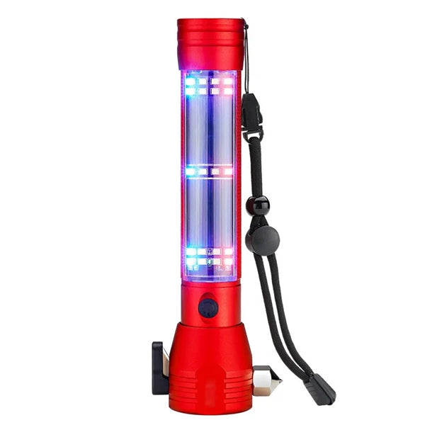 Car Safety Hammer Flashlight With Compass
