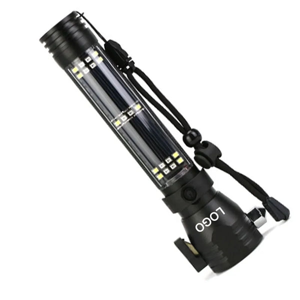 Car Safety Hammer Flashlight With Compass