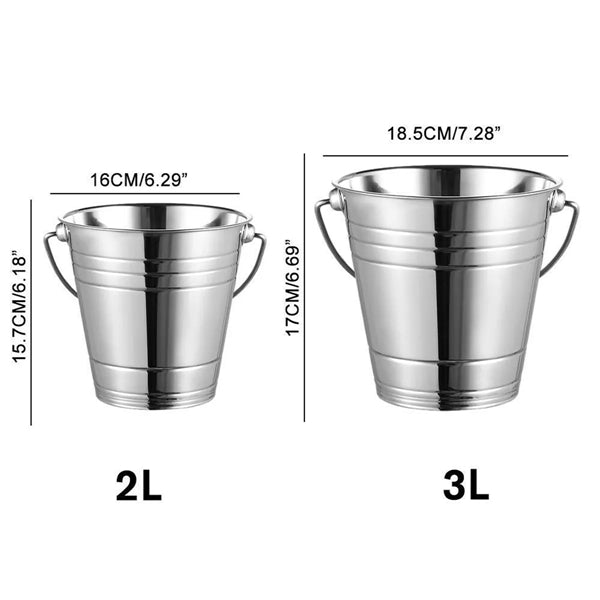 3L Stainless steel Ice Bucket