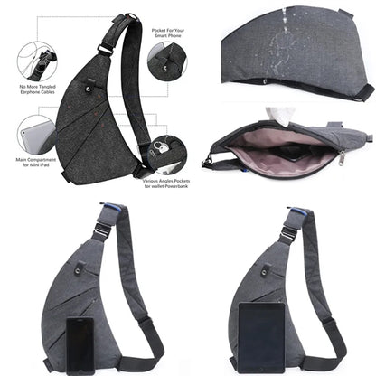 Anti-Theft Crossbody Sling Bag