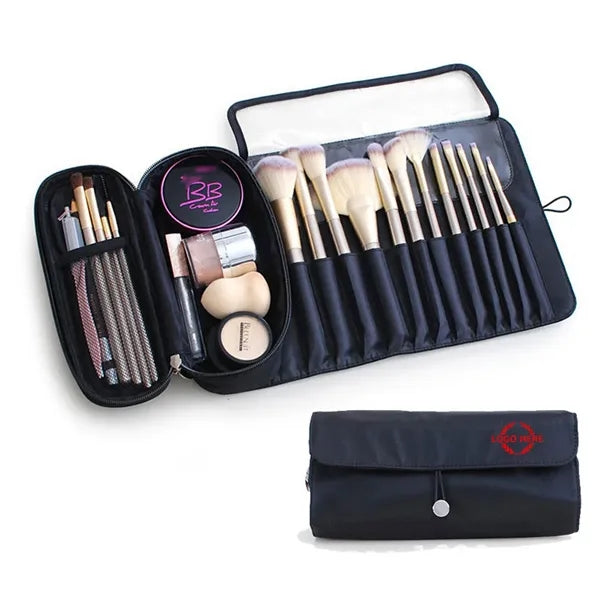 Portable Makeup Brush Storage Bag