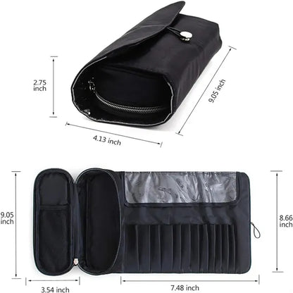 Portable Makeup Brush Storage Bag
