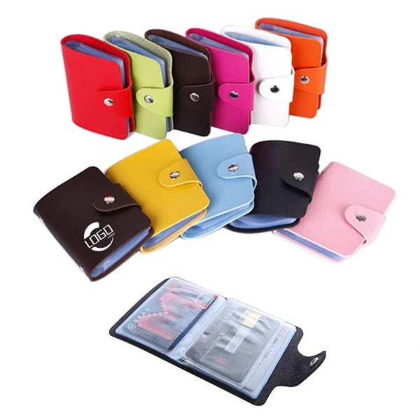 Pu Leather Credit Card Wallet