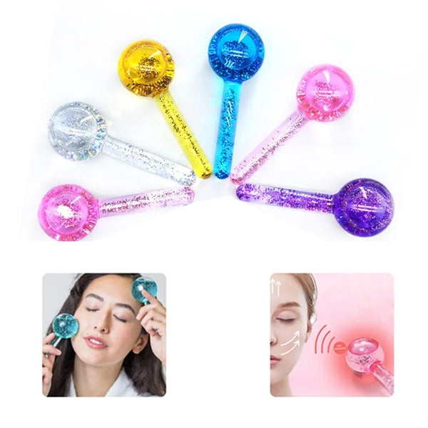 2pcs Facial Massage Globes Roller