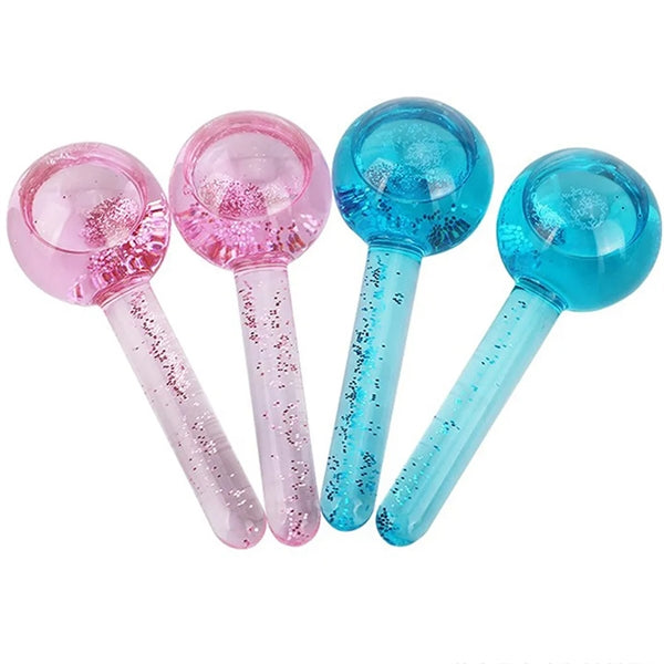 2pcs Facial Massage Globes Roller