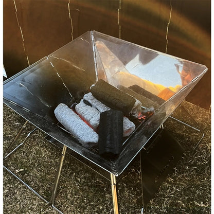 Foldable Stainless Steel Charcoal Bbq Grill