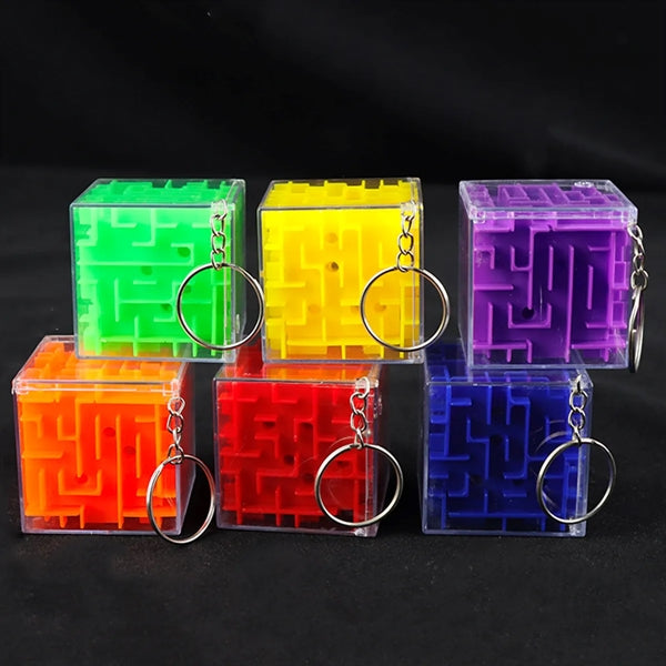 Maze Puzzle Toy Gift 3D Cube Box