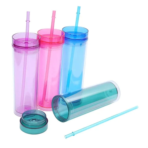 Straw Cup Drinking Sports Bottle