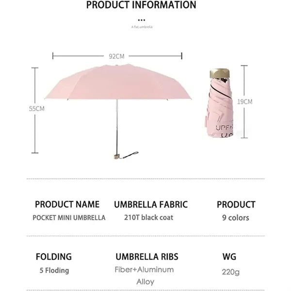 Mini Portable Sun Umbrella