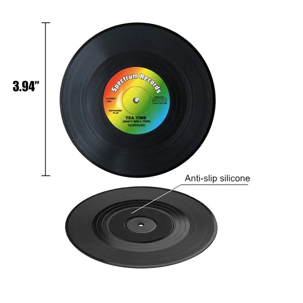 Vinyl Record Retro Coaster