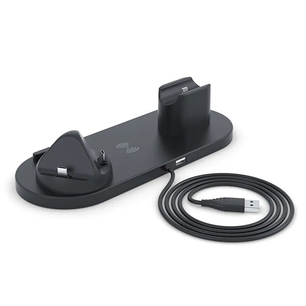 3 In 1 Wireless Charging Station with Phone Stand