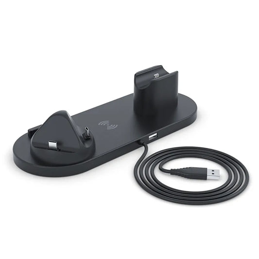 3 In 1 Wireless Charging Station with Phone Stand