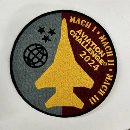 Custom Size & Shape Embroidered Patches