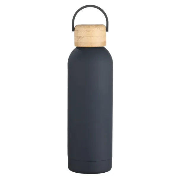 Stainless Steel Bottle with Bamboo Lid
