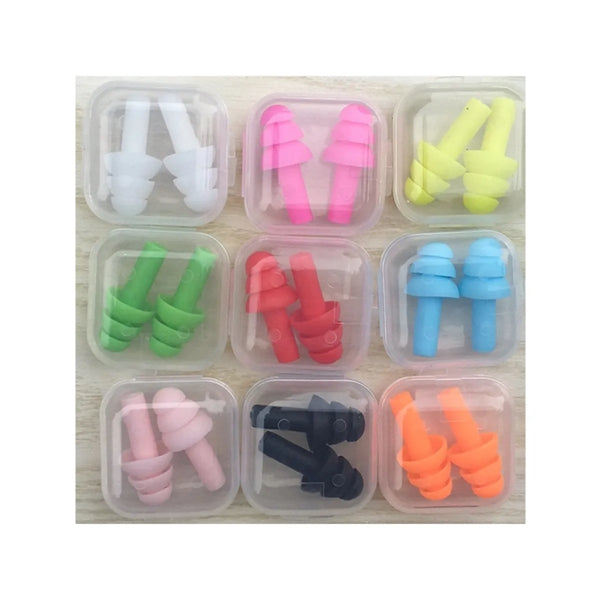 Silicone Swimming Sleeping Earplugs