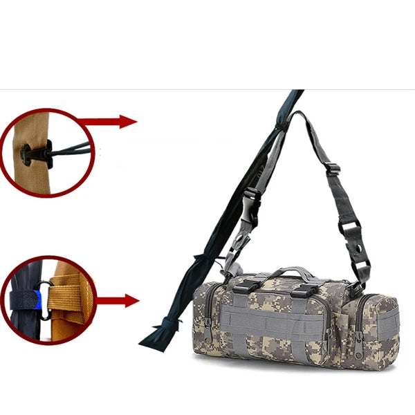 Fishing Gear Bag With Crossbody