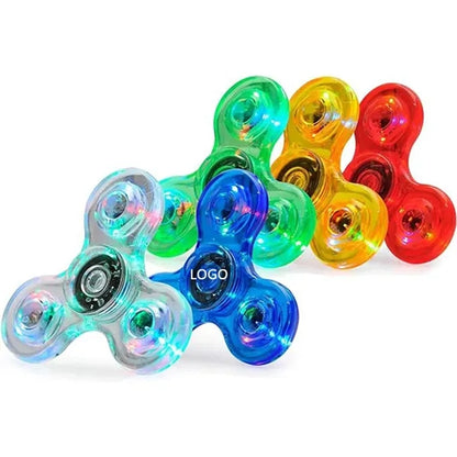 LED Light Up Figer Fidget Spinners for Kids And Adult
