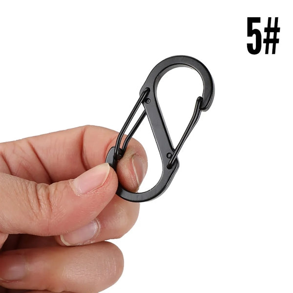 8 Character Aluminum Alloy Mountaineering Buckle