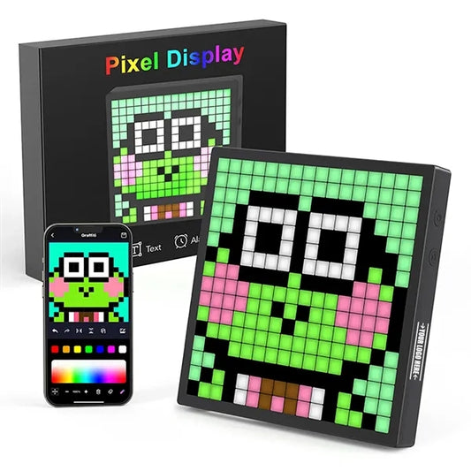 16x16 LED Pixel Art Digital Picture Frame