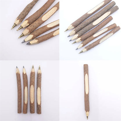 5''  Natural Branch Rollerball Wood Pen