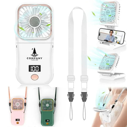 Foldable Neck Hanging Small USB Fan