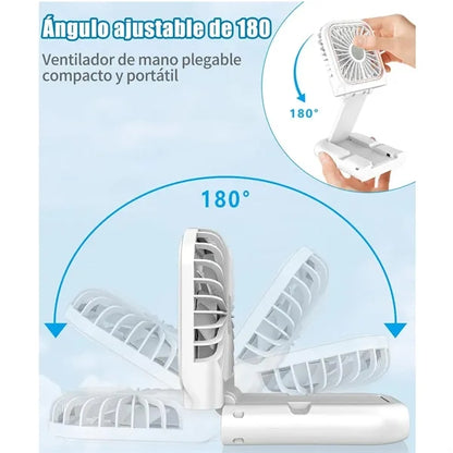 Foldable Neck Hanging Small USB Fan
