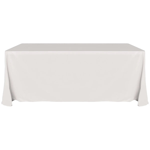6' Knit Polyester Custom Throw Style Table Cover