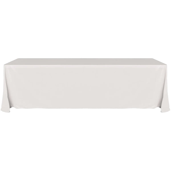 8' Knit Polyester Custom Throw Style Table Cover