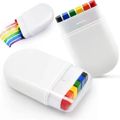 Rainbow National Flag Color Face Paint