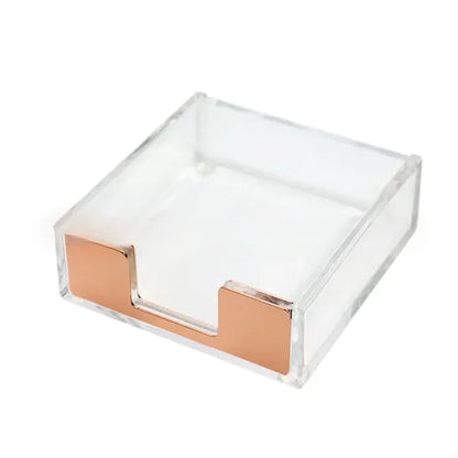 Clear Acrylic Sticky Note Pad Holder