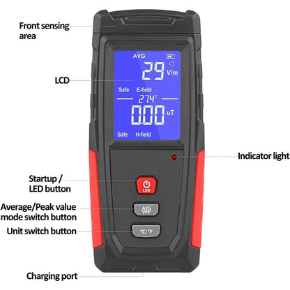 Digital Electromagnetic Radiation Detector
