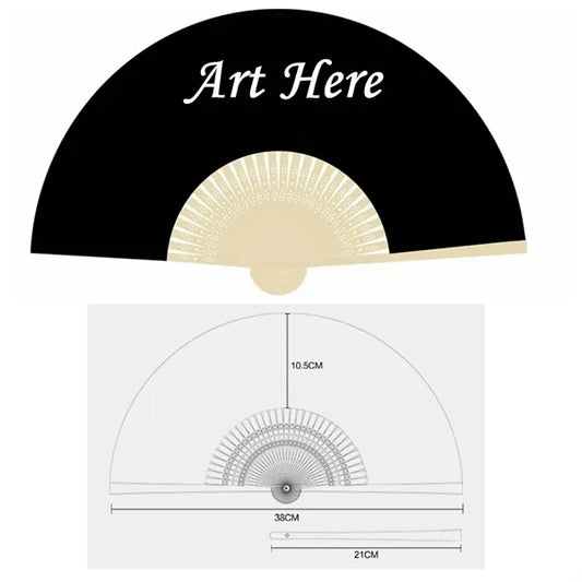 Bamboo promotional Hand Held Fan